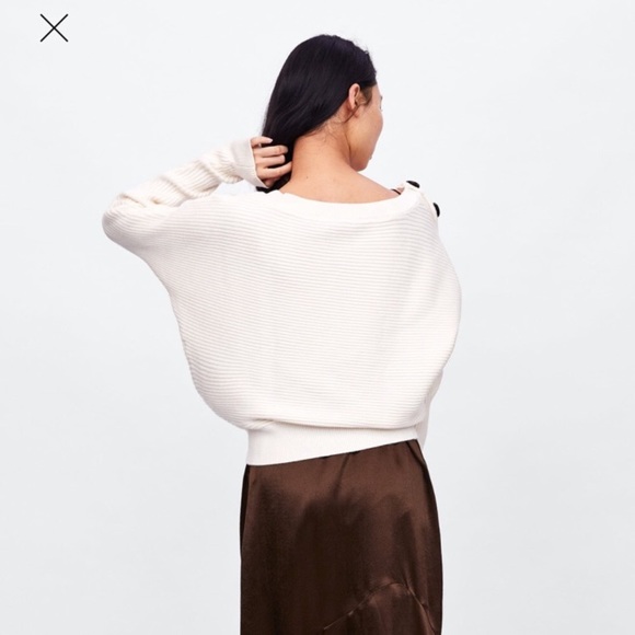 Zara Knit Ribbed Sweater - Picture 3 of 7